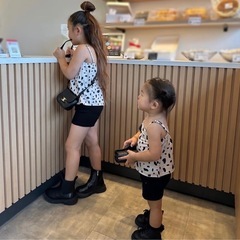 anonbaby ヒョウ柄　キャミソール　130㎝の画像