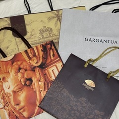 ブランド・ホテルショップ袋セットの画像