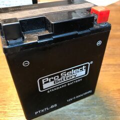 バイクバッテリー　PTX7L-BS (YTX7L-BS 互換)　中古保管品ですの画像