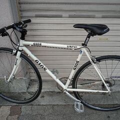 ❮ジャンク品❯GIOS[ジオス]AMPIO(アンピオ)フラットロード クロモリ/ホワイトの画像