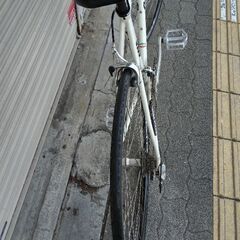 ❮ジャンク品❯GIOS[ジオス]AMPIO(アンピオ)フラットロード クロモリ/ホワイトの画像