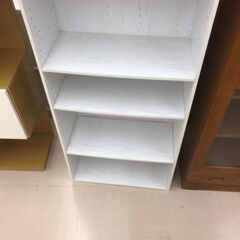 【ジャングルジャングル和歌山店】【Wa3337】ラック　ホワイト　　リユースショップ リサイクルショップ 中古家具 中古家電 中古自転車 古着 冷蔵庫の画像