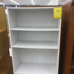 【ジャングルジャングル和歌山店】【Wa3337】ラック　ホワイト　　リユースショップ リサイクルショップ 中古家具 中古家電 中古自転車 古着 冷蔵庫の画像