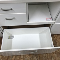 ジャングルジャングル貝塚店　食器棚　2枚扉　スリム　シンプルデザイン　貝塚市　二色浜　リサイクルショップの画像