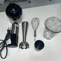 未使用品 クイジナート スマートスティックハンドブレンダー CSB-77JBS ミキサー ジューサー 健康 ヘルシー 野菜 料理 チョッパー マッシャー デザート 稼働確認済 ④の画像