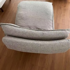 無印良品 1人用ソファ×2の画像