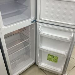 【1年保証】2ドア冷蔵庫　IRIS OHYAMA　IRSD-12Bの画像