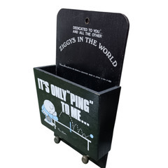 (中古)レトロ 壁掛け小物入れの画像