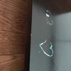 アジアン風　ガラス天板 ウィッカー センターテーブルの画像