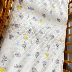 ハイタイプ ベビーベッド  布団セットの画像