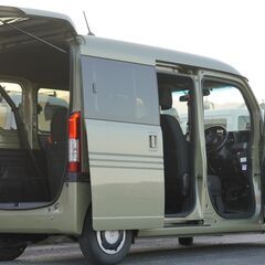 R.2(2020)年 ホンダ N-VAN +スタイル ファン ターボ ホンダセンシング 純正ナビ・TV・フルLEDヘッドライト グリーン☆2年車検付き・整備渡・1年保証付☆の画像