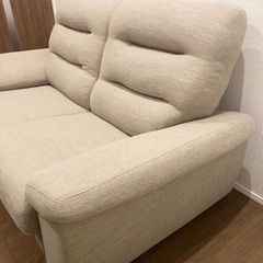 ニトリ　2人掛けソファの画像