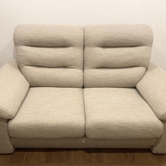 ニトリ　2人掛けソファの画像