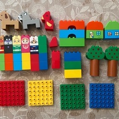 BlockLabo ブロックラボ アンパンマン はじめてのブロックバケツLの画像