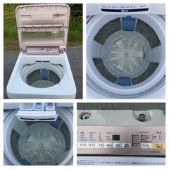 【23区近隣配送設置無料 】  P836 Panasonic 高性能 全自動洗濯機 7.0kg ピンク  の画像
