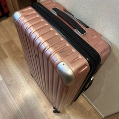 キャリーケース(ピンク)の画像