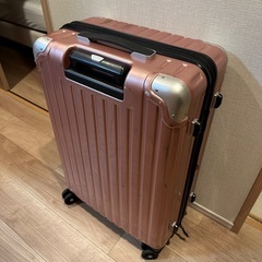 キャリーケース(ピンク)の画像