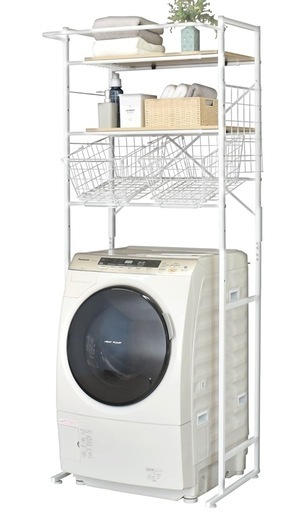 【売約済み】ランドリーラック　LSH-500W  ekans 新品未使用