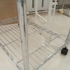リユースのサカイ栃木店★ジモティ割あり★  スチールラック シルバー W61×D35×H25.5 クリーニング済み TC11686の画像