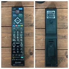 MITSUBISHI REAL 32Ｖ型 液晶テレビ　ブルーレイレコーダー 2015年製の画像