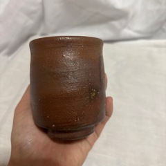 備前焼湯呑みの画像