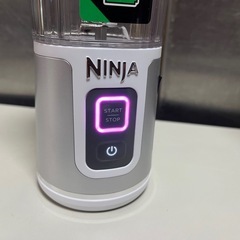NINJA BLAST コードレスミキサー BC151J WH 取説•元箱付属 USB充電 530ml ジューサー ほぼ未使用品 ④の画像