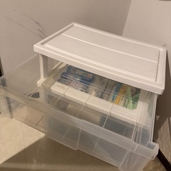 収納ケース　3だん3段の画像