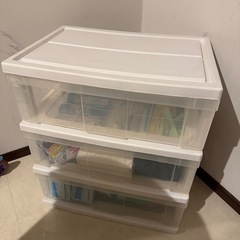 収納ケース　3だん3段の画像