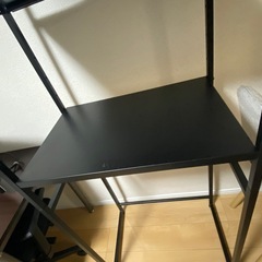 山善　YAMAZEN　ペール上ラック　スチール　キッチンラックの画像