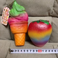 未使用 ふわむにスクィーズ ２個セット 訳ありの画像