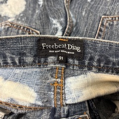 Freebeat Diag  デニムパンツの画像