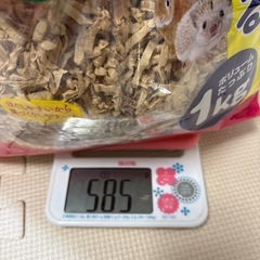 ハムスター用　エサ　トイレ砂　床材の画像