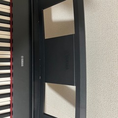 YAMAHA 61鍵盤 電子ピアノ X型スタンド付きの画像