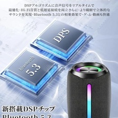 新品 Bluetoothスピーカー ワイヤレス の画像
