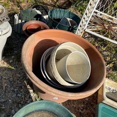 土曜日値下げどれでもひとつ100円！鉢　プランター300〜500円の画像