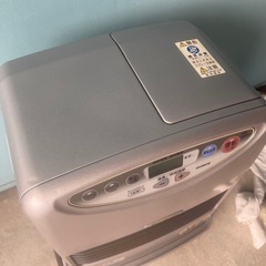 小型ダイニチ石油ファンヒーター　FW-3290S　9畳～12畳 シルバー　燃焼動作確認　キャスター付の画像