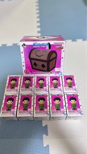 HUNTER HUNTER G賞ヒソカのおもちゃ箱 H賞ミニマスコットコンプ 一番くじ