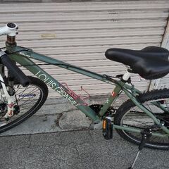 ❮ジャンク品❯LOUIS GARNEAU[ルイガノ]FIVE PRO MTB アルミ/Fサス/フラットグリーンの画像