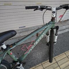 ❮ジャンク品❯LOUIS GARNEAU[ルイガノ]FIVE PRO MTB アルミ/Fサス/フラットグリーンの画像