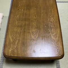 家具長こたつ　長方形の画像