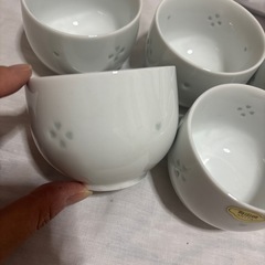 有田焼湯呑み5個＆急須セットの画像