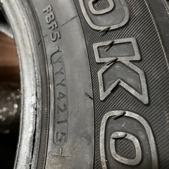 横浜タイヤ★４本　スタッドレスタイヤ　１７インチアルミホイール　ホイール　4本セット　ラブ４　ラブフォー　スカイライン　フーガ　アルファード　ヴェルファイア　レガシィ4本セット　スタットレスタイヤ　225/65R17の画像