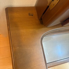 ドレッサー　三面鏡椅子付きの画像