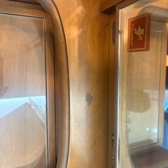 ドレッサー　三面鏡椅子付きの画像