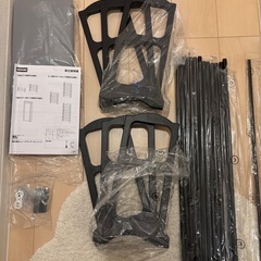 ニトリ　シューズラック　組み替え可能　多段タイプ　カバー付きの画像