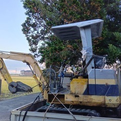 バックホー　　ユンボの画像