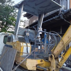 バックホー　　ユンボの画像