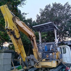 バックホー　　ユンボの画像