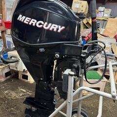 中古 マーキュリー 船外機 25馬力 4ストローク（ EFI 25PS 4ST ） ボート用エンジン（お引き取り限定）の画像