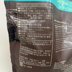 Bouchard ベルギー ミルクチョコレート カラメルシーソルト134個 840g 個包装 賞味期限2026/12/24　Z34-71563の画像
